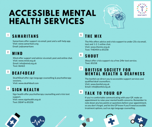 Accessible mental health services