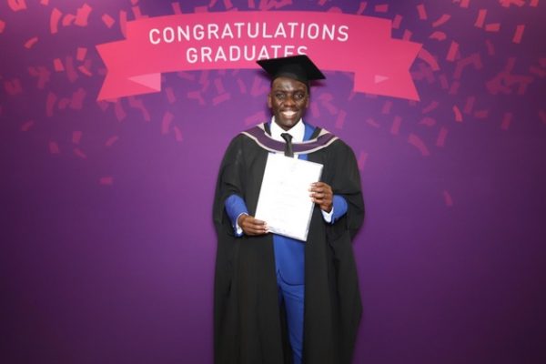 Deaf Learner Paul Ntulila Graduates with distinction