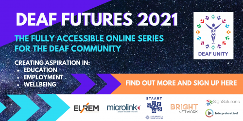 Sign Up for Deaf Futures 2021